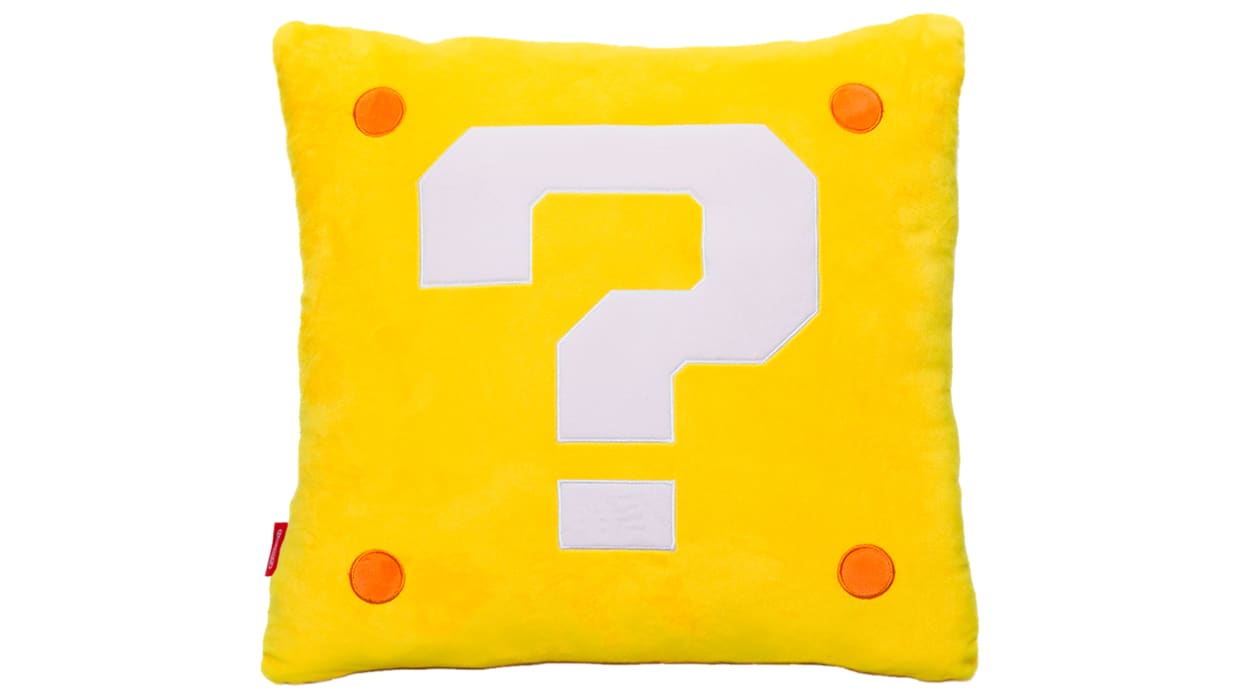 Mario™ Game Night - ? Block Pillow 1
